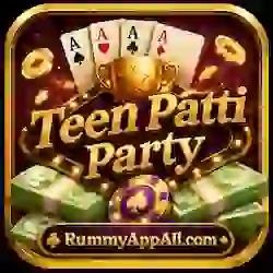 Teen Patti Party Logo